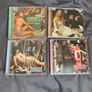 Taylor Swift Life of A Showgirl 4 Acoustic CD’s